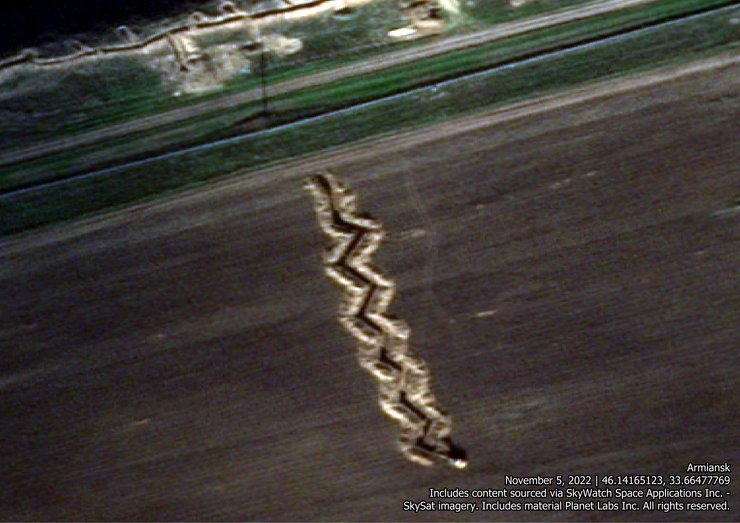 кпп чонгар, херсонская область, трашеи, окопы, армянск, россияне