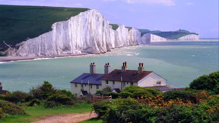 Белые Скалы Дувра, британия