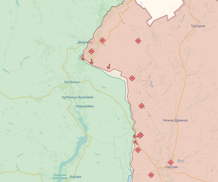 Ситуация на Купянском направлении