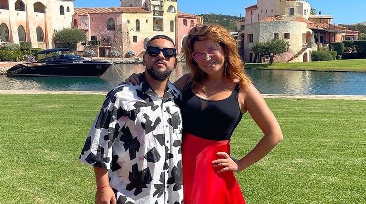 Дмитрий Монатик с женой Ириной