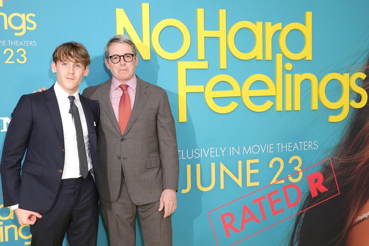 Мэттью Бродерик с сыном Джеймсом