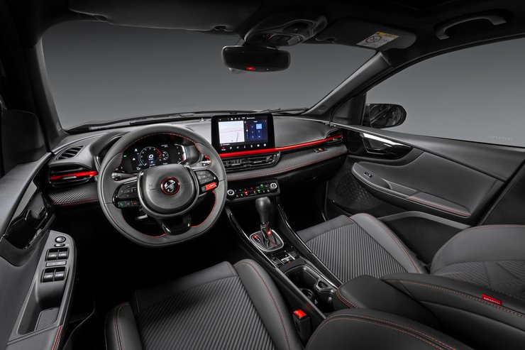 Салон FIAT Pulse, Новый FIAT Pulse Abarth, FIAT Pulse Abarth, FIAT Pulse Abarth, кроссовер FIAT