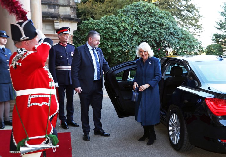 Королева Камилла посетила Северную Ирландию
