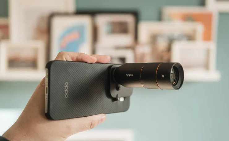 oppo find x9 pro линза телефото съемный объектив