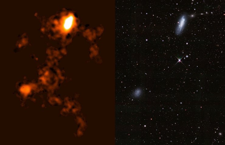 галактики NGC 4532  DDO 137