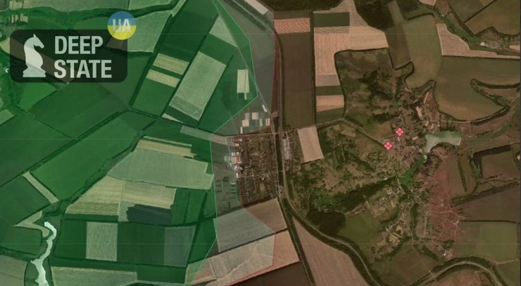 Село Новоселовское Карта DeepState