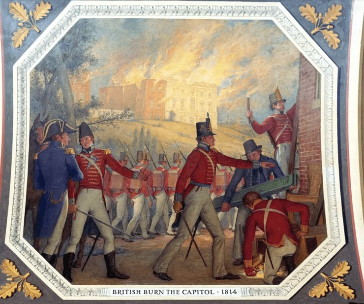 пожежа в білому домі