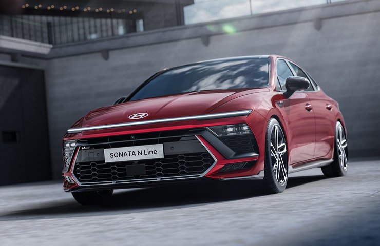 hyundai sonata n line, Hyundai Sonata 2023, новый Hyundai Sonata, Hyundai Sonata