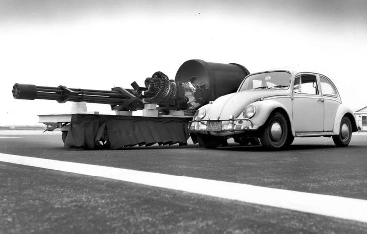 General Electric GAU-8/A, Volkswagen Beetle