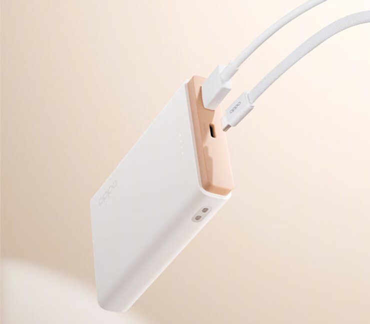 Порты Oppo 33W Pocket Charge Super Flash Charge Power Bank 10000