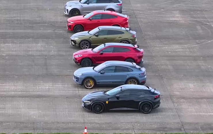 драгрейсинг кроссоверов, самые быстрые кроссоверы