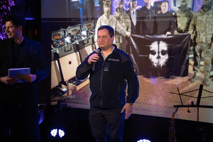 Представитель ГУР МОУ Андрей Юсов