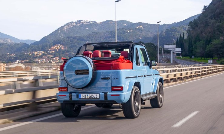 Новый Mercedes-AMG G63, Mercedes-AMG G63, тюнинг Гелендвагена, кабриолет Гелендваген