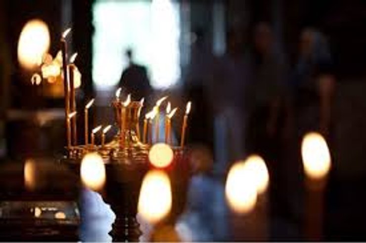 Великий пост, молитва. церковь