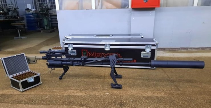 Ночной хищник, ружье, снайпер, винтовка, оружие, ВСУ