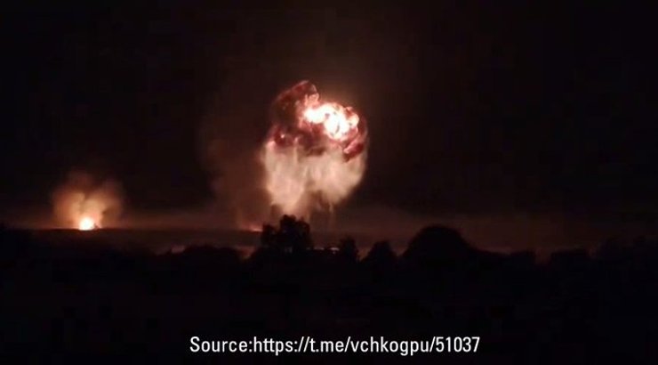 Склад боеприпасов, Торопец, склад, атака ВСУ