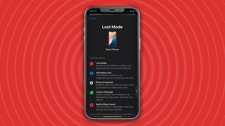 если телефон украли