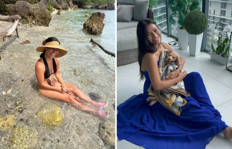 Королева красоты Мэри Ясол рассказала о потере своего любимого пса по кличке Мистер Пафф