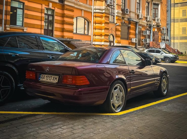 Mercedes SL600, Mercedes SL R129, Mercedes SL, Mercedes SL, кабриолет Mercedes