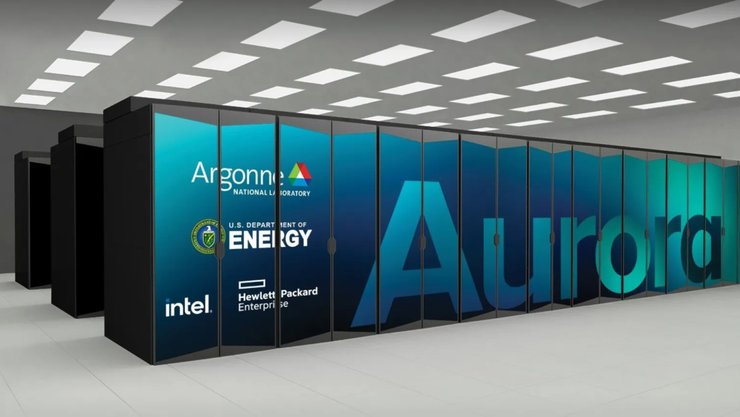 Cуперкомпьютер Aurora самые мощные суперкомпьютеры 2025