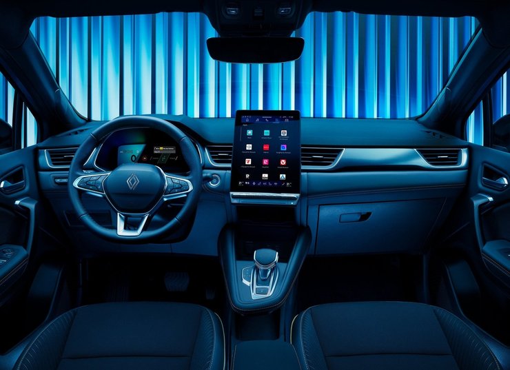 салон Renault Symbioz, Renault Symbioz, новый Renault Symbioz, новый Renault Symbioz, кроссовер Renault