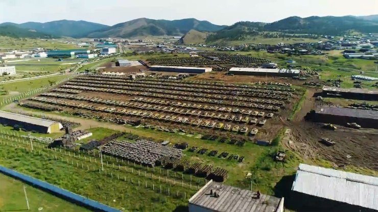 База хранения танков