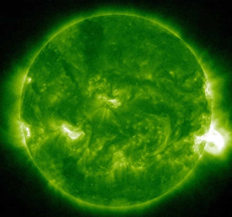 Солнце вспышка