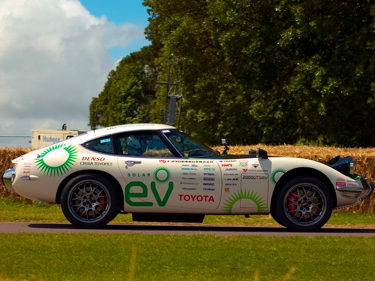 toyota 2000gt sev, Toyota 2000 GT, электромобиль Toyota, спорткар Toyota