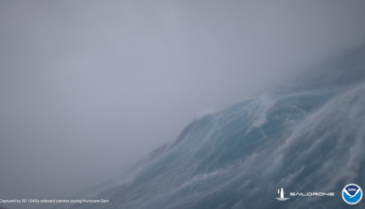 Ураган Сэм, тропический шторм, Атлантический океан