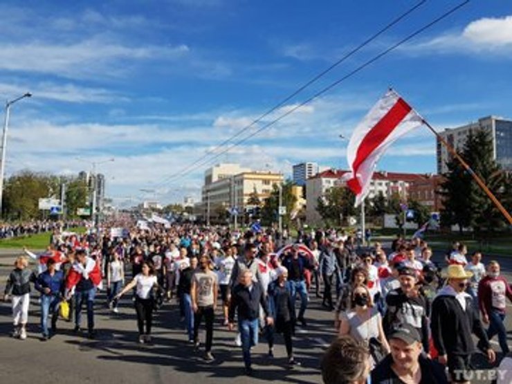 марш героев в Беларуси