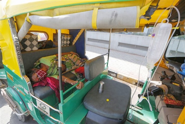 больные, госпиталь, больница, индия