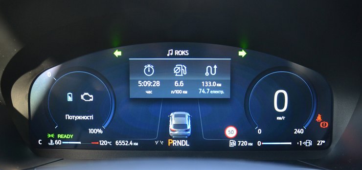 Экран Ford Kuga