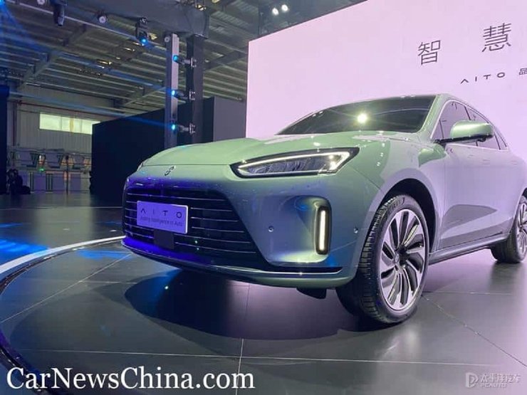 AITO Huawei, автомобиль Huawei, электромобиль Huawei, китайский кроссовер