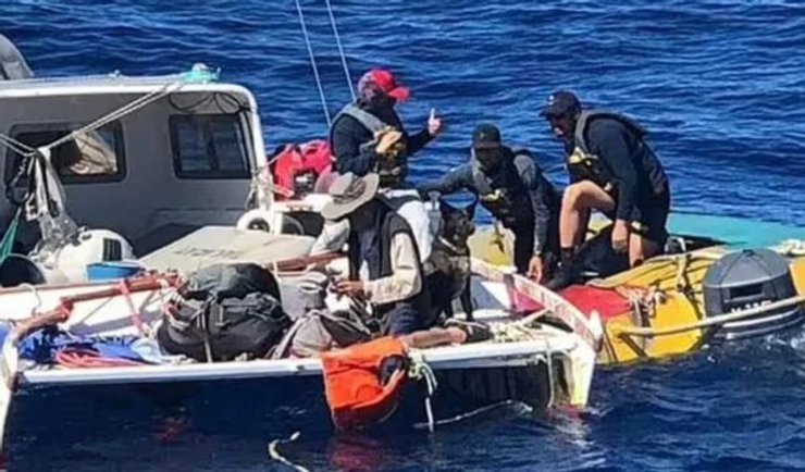 Спасение австралийца