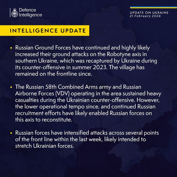 ЗС РФ, що відновилися, намагається відбити Роботине