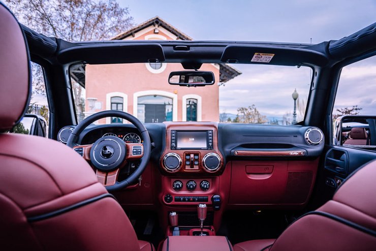 салон Jeep Wrangler, Hurtan Vintage, тюнинг Jeep Wrangler