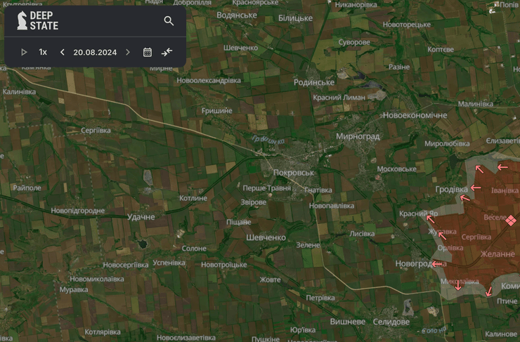 Карта бойових дій