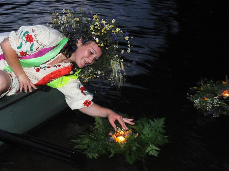 гадание, Ивана Купала, венок, традиции и обряды