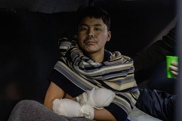 солдат КНДР, пленный кндр