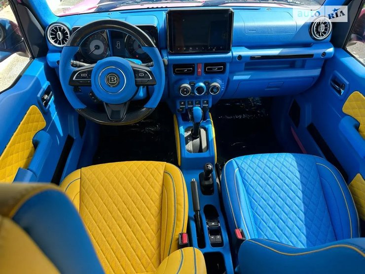 салон сузуки джимни, Suzuki Jimny Long, Suzuki Jimny, тюнинг Suzuki Jimny, Mercedes G-Class, Brabus 800