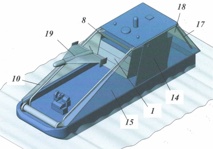 схема російського БЕК для запуску "Шахедів"