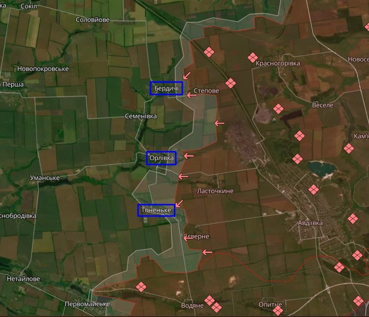 Тарнавский, 27 февраля, Авдеевка