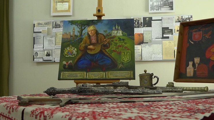 Картина с Борисом Джонсоном останется в коллекции Черниговского музея.