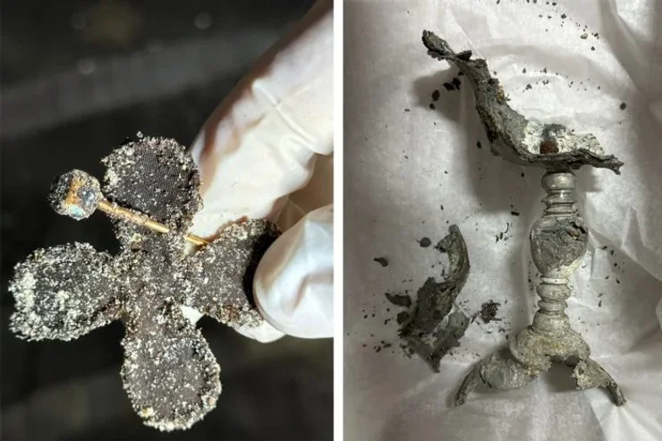 захоронение, склеп, крипта, архиепископ, золото, крест, Польша, костел, история, археологи, археология, церковь