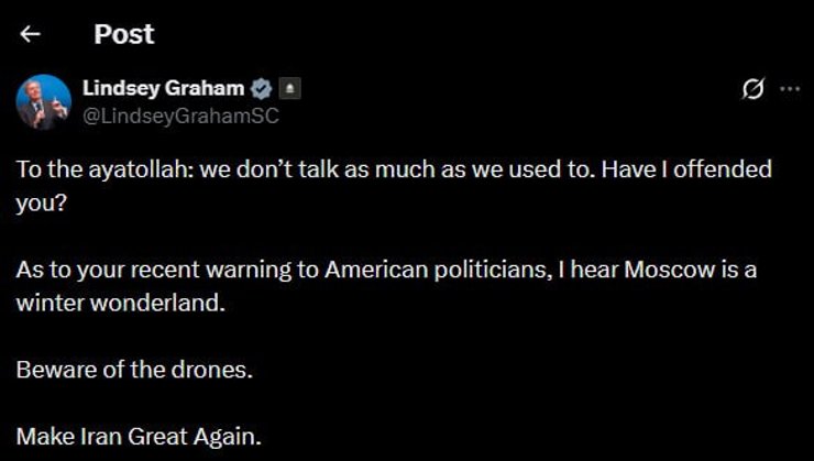 Ліндсі Грем Іран