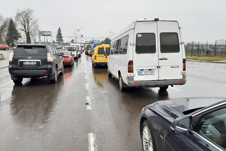 граница, польша, очереди, таможня, челноки