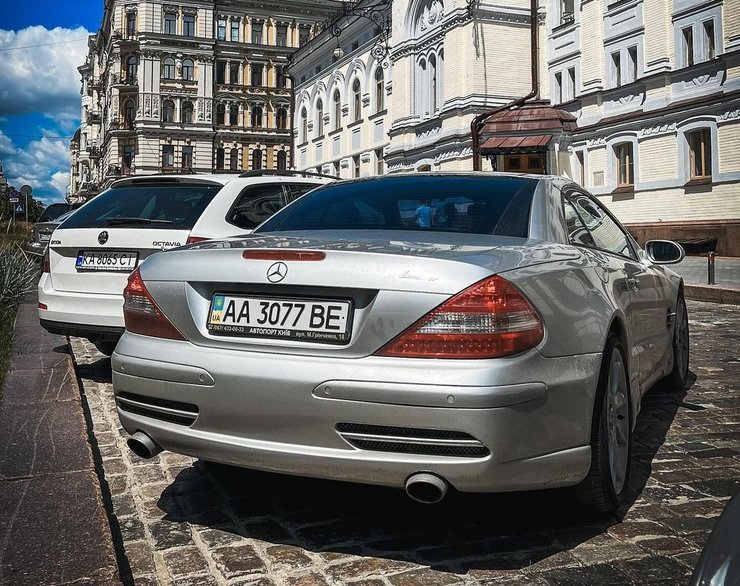 Mercedes SL 500 R230, Mercedes SL 500, Mercedes SL, Mercedes SL, тюнінг Mercedes SL, Mercedes SL Lorinser