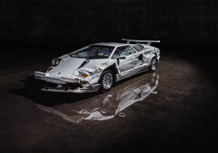 суперкар Lamborghini, авто из фильма волк с уолл-стрит, волк с уолл-стрит, Lamborghini Countach, леонардо ди каприо