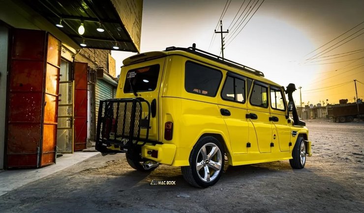 лимузин УАЗ Хантер, лимузин УАЗ, тюнинг УАЗ, УАЗ Хантер, UAZ Hunter