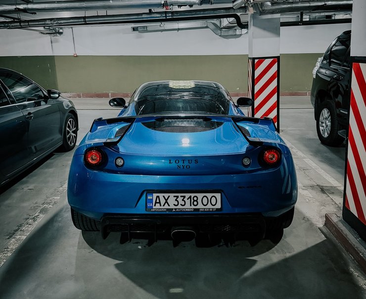 Заднее антикрыло Lotus Evora S